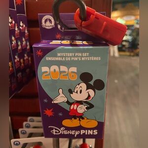 Disney Parks Pins 2026 Mickey & Friends Mystery Pin Set Box BNWT NEW